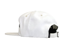 Load image into Gallery viewer, Black Bass Strapback Hat \ White
