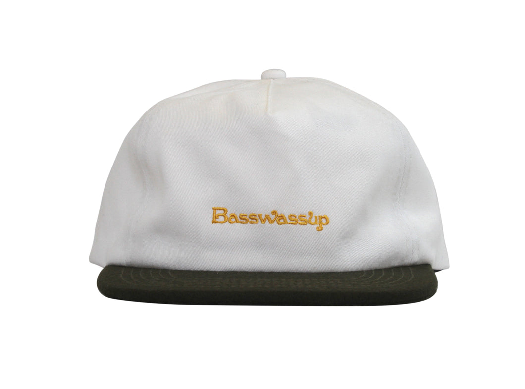 Script Strapback Hat \ White