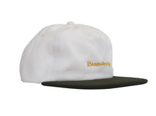 Load image into Gallery viewer, Script Strapback Hat \ White
