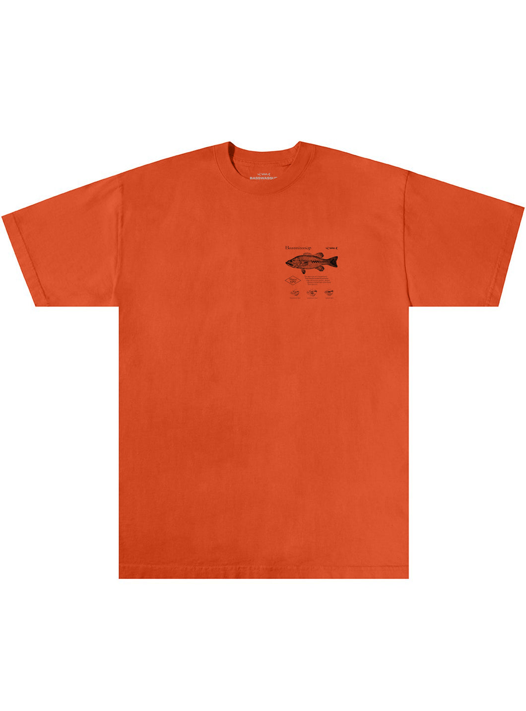 Largemouth Bass SS Tee \ Orange