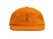 Load image into Gallery viewer, Not Just a Hook Strapback Hat \ Orange
