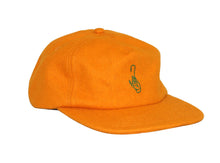 Load image into Gallery viewer, Not Just a Hook Strapback Hat \ Orange
