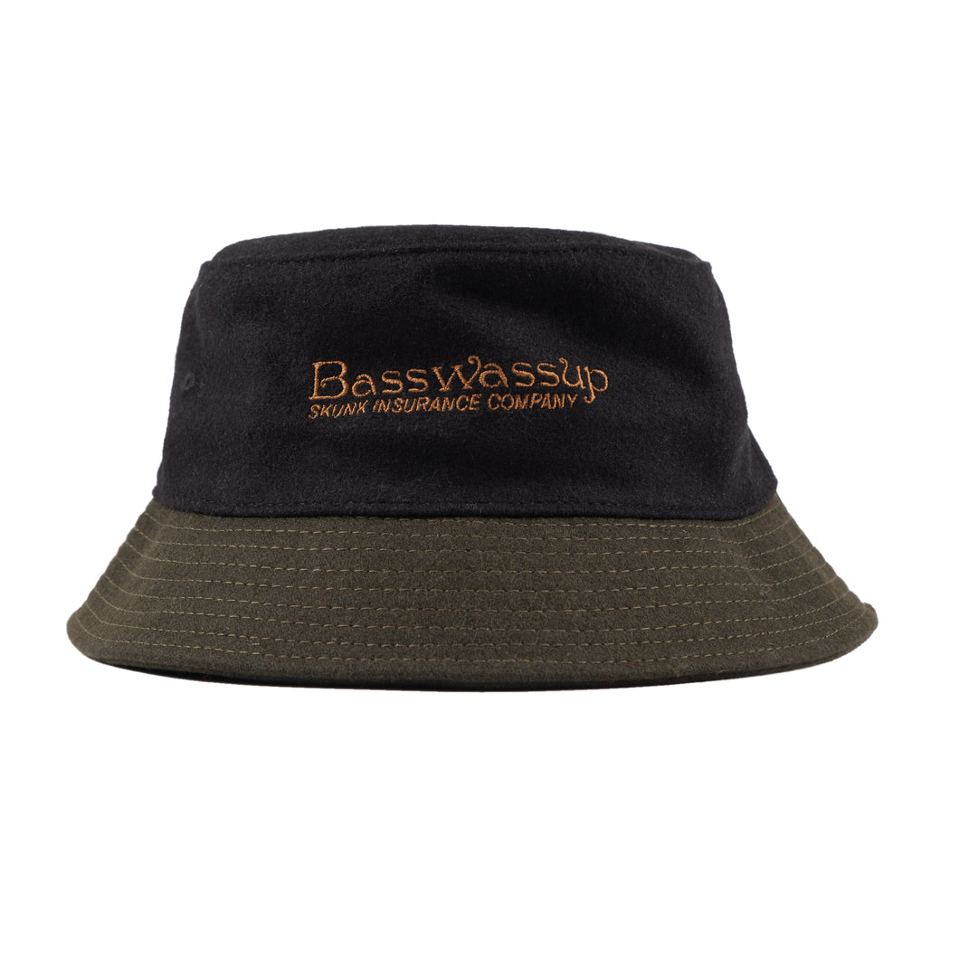 Skunk Insurance Bucket Hat \ Black